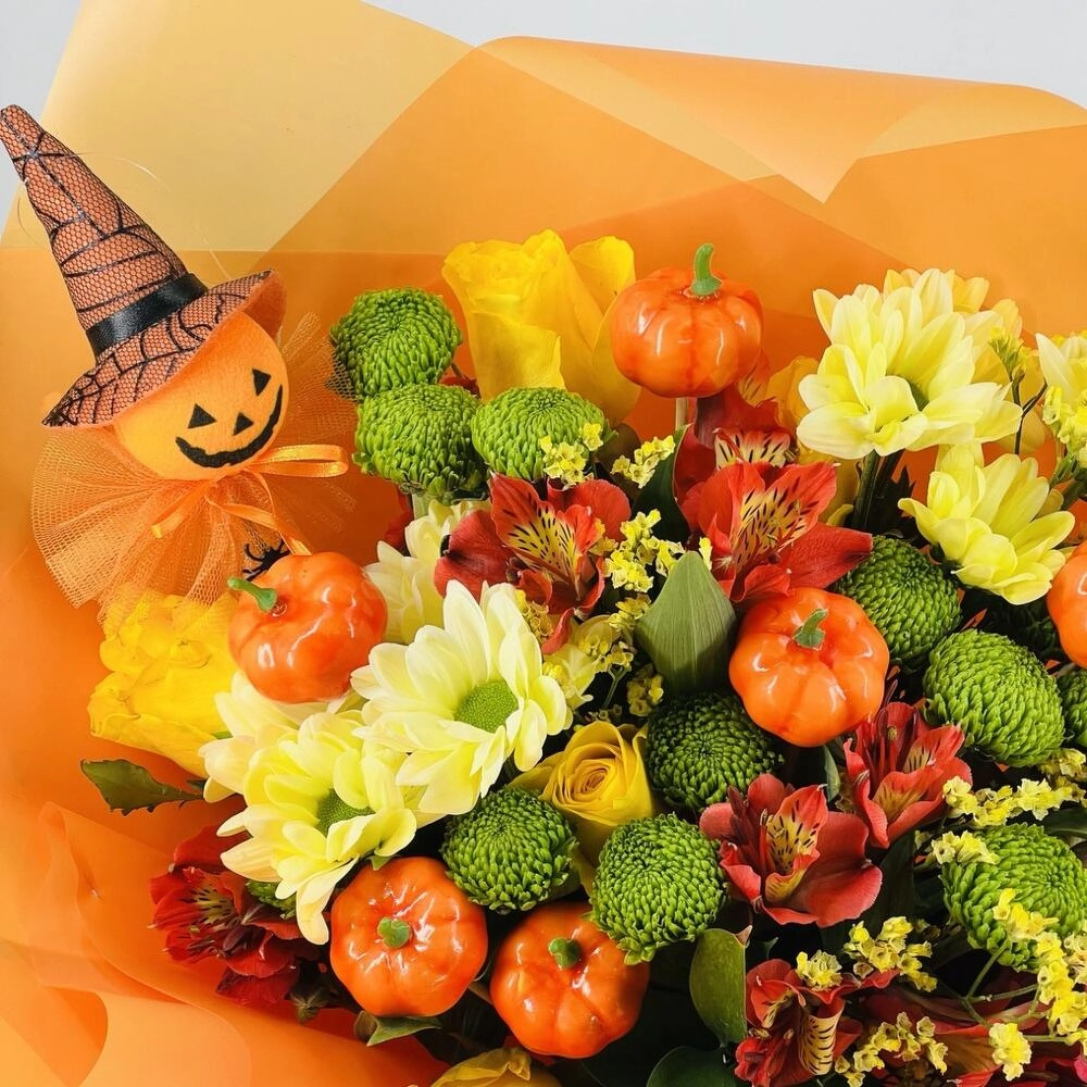 Букет Ужасно оранжевый